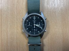 Seiko Gen 1 Pilots Chrono RAF Harrier Force Issue, Nato Marks, Sn° 9521, Date 1989, from MOD