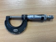 Moore & Wright (Sheffield) England Engineers Micrometer in case from MOD