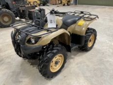 Yamaha Grizzly 450 4x4 ATV Quad Bike Recently released from U.K. MOD, 376 Hours Only!
