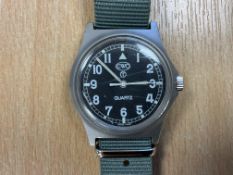 Rare CWC 0552 Royal Marines / Navy Service Watch, Nato Marks, Date 1989, from MOD
