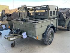 Penman 1.13T 2 Wheel Trailer c/w Frame, Direct UK MOD