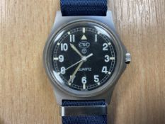 Very Rare CWC W10 Fat Boy British Army Service Watch, Nato Marks, Date 1983, from MOD