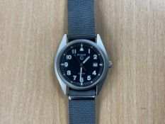 Pulsar British Army Service Watch, Nato Marks, Sn° PO1593, Date 1999, from MOD