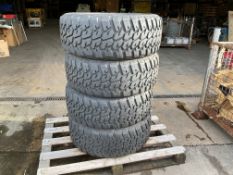 4x Part Warn Land Rover & 4x4 Tyres, Goodyear Wrangler 255/55 R19,