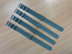 4x New Unissued Nato Military Watch Strap, from MOD