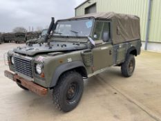 Land Rover 110 TUM Wolf Soft Top LHD, Direct from UK MOD