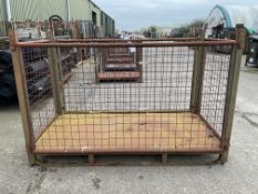 Heavy Duty MOD Steel Stillage with Removable Sides