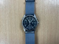 Seiko Gen 2 Pilots Chrono Date Adjust RAF Tornado Force Issue, Nato Marks, Sn° 2851, Date 1995