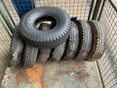 8x New Unissued Deestone 6.00-9 Tubeless Tyres