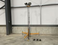 Teklite Flood Light System c/w Clark Mast etc, Direct from UK Fire & Rescue
