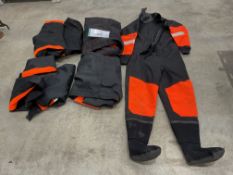 5 x Hydrotech Dry Suits, Direct from UK Fire & Rescue
