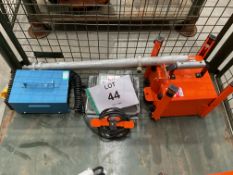 Teklite Portable Flood Light System c/w Mast, Charger etc, Direct from UK Fire & Rescue