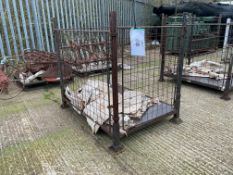 MOD Steel Stacking Stillage W/ Removable Posts & Sides
