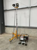 Teklite Flood Light System c/w Mast, Lights & Europower 3.5KVA Generator, Direct from Fire & Rescue