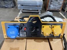 4x New Unused Caterpillar Power Socket Panels