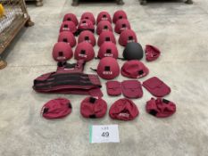 17x Balistic Helmets with Covers & 1x Balistic Vest, Direct from UK Fire & Rescue