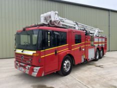 Mercedes Econic 6x2 Fire Engine c/w Hilton Access Platform, Direct from UK Fire & Rescue