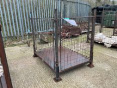 MOD Steel Stacking Stillage W/ Removable Posts & Sides