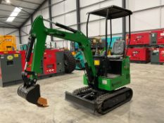 New Unissued JPC KV12 Diesel Runner Tracked Mini Digger with Hydraulic Front Blade