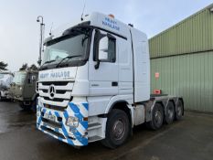2014 Mercedes 4165 8x4 Heavy Duty Tractor Unit, Direct MOD