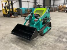 New Unissued CK36C Tracked Loader Joystick Controls Quick Fit Bucket and Extra Hydraulics