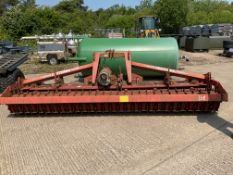Lely Terra 400-45 14ft Agricultural Power Harrow with Crumbler Roller Attachment, c/w PTO Shaft