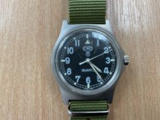 Very Rare CWC W10 British Army Service Watch Nato Marks Date 1991. GULF War 1