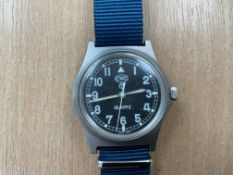 Rare CWC 0552 Royal Navy/Marines Issue Service Watch Nato Marks. Date 1989