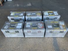 6x Aluminium High Value Optical Instrument Transit Cases, From MOD.