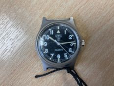 V. Rare CWC. Fat Boy British Army W10 Service Watch, Nato Marks SN° 6514, Date 1982, FALKLANDS WAR