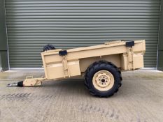 Logic Quad Bike Trailer Model SMT172B, Ex Reserve Stock with cover Direct from UK MOD