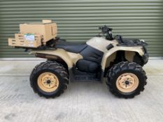 Yamaha Grizzly 450 4x4 ATV Quad Bike Recently released from U.K. MOD, 22.2 Hours Only!