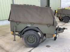 Penman 1.13T 2 Wheel Trailer c/w Frame and Cover, Direct UK MOD