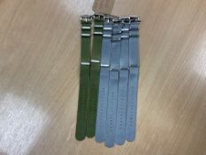 6x NATO Watch Straps