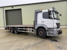 Mercedes Axor 2633 6x4 Truck fiited winch, Direct UK MOD