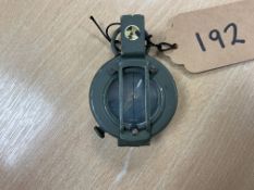 Stanley London Unissued British Army Brass Prismatic Compass. Nato Marks, in Mils