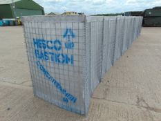 1x New Unissued HESCO Concertainer MIL 1 Height 1.37m Width 1.06m Length 10m, from UK MOD