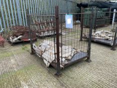 MOD Steel Stacking Stillage W/ Removable Posts & Sides