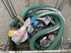 Quantity of Suction Pipe, Canvas Sheets Etc