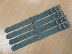 4x New Unissued Nato Military Watch Strap, from MOD