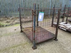 MOD Steel Stacking Stillage W/ Removable Posts & Sides