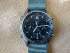 Seiko Gen 1 Pilots Chrono RAF Harrier Force Issue, Nato Marks, Sn° 10293, Date 1990