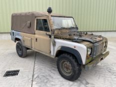 Land Rover 110 TUM FFR Wolf RHD Soft Top, Direct from UK MOD