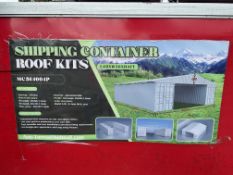 New Unissued Shipping Container Roof Kit - W 36FT x L 40FT x H 4FT