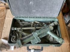 Tallon VMH3CS Mine/ Metal Detector In Roll Along Hard Transit Case, From MOD.