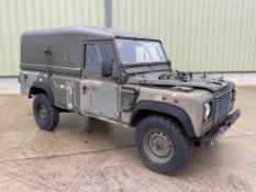 Land Rover 110 TUM FFR Wolf RHD Hard Top, Direct from UK MOD