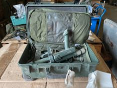 Tallon VMH3CS Mine/ Metal Detector In Roll Along Hard Transit Case, From MOD.