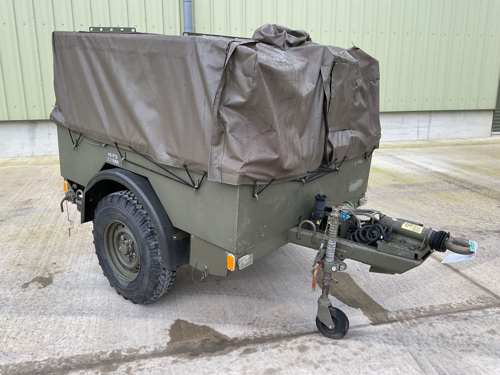 Trailer Codit You are bidding on a: Penman 1.13T 2 Wheel Trailer c/w Frame and Cover ...