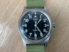 V.V Rare Unissued Condition Fat Boy CWC WIO Service Watch, Sn° 6055, Date 1982 Falklands War Issue