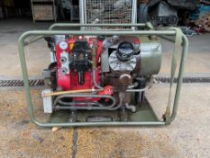 Factair 8hp 2cyl. FLF 16P Air Compressor, From MOD.